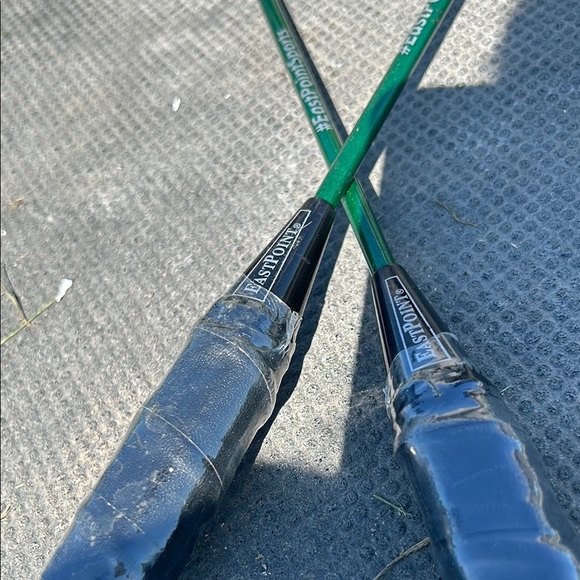 Green Badminton Racket Set - Picture 3 of 3